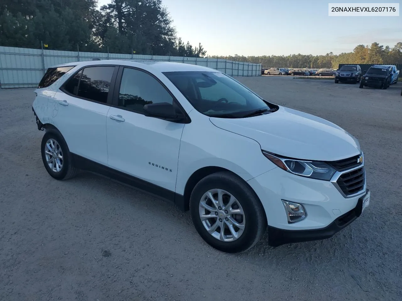 2020 Chevrolet Equinox Ls VIN: 2GNAXHEVXL6207176 Lot: 77117234