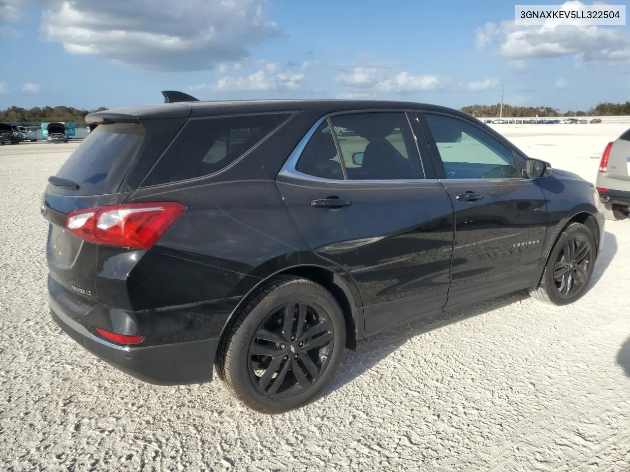 2020 Chevrolet Equinox Lt VIN: 3GNAXKEV5LL322504 Lot: 77118744