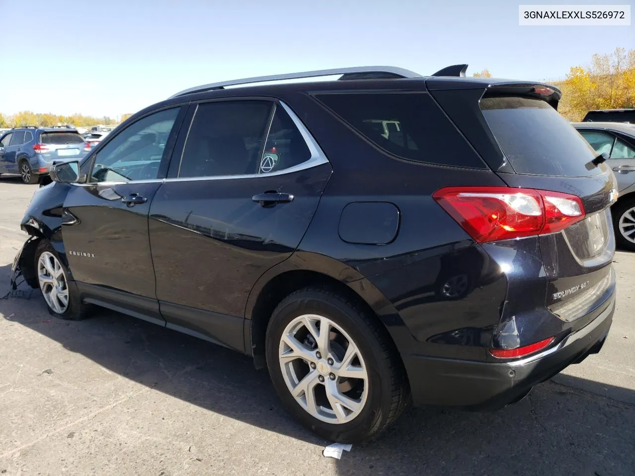 2020 Chevrolet Equinox Lt VIN: 3GNAXLEXXLS526972 Lot: 77163464