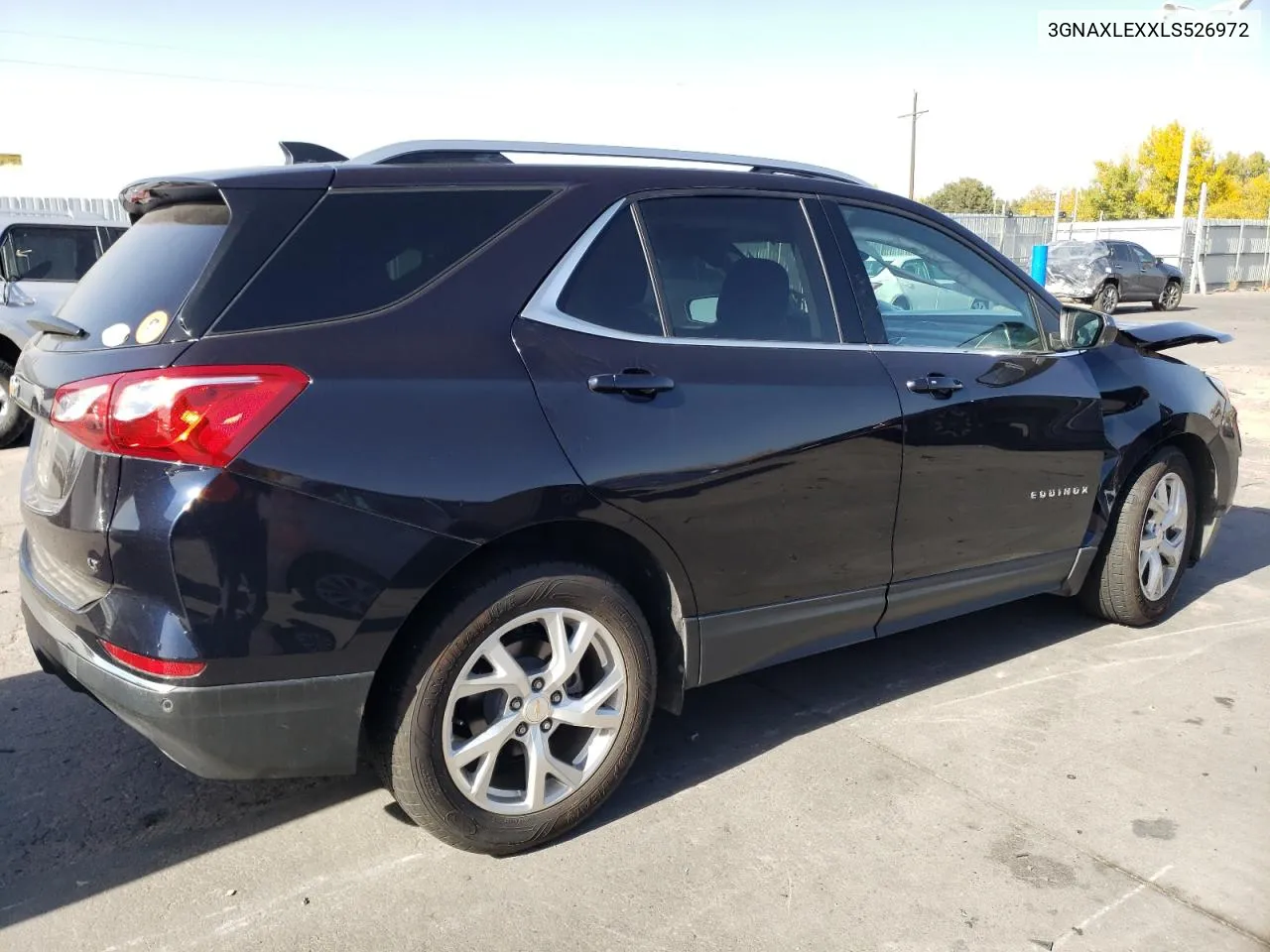 2020 Chevrolet Equinox Lt VIN: 3GNAXLEXXLS526972 Lot: 77163464