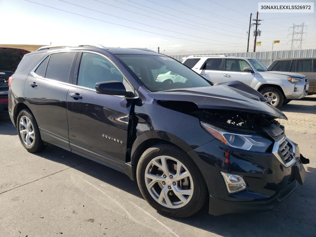 2020 Chevrolet Equinox Lt VIN: 3GNAXLEXXLS526972 Lot: 77163464