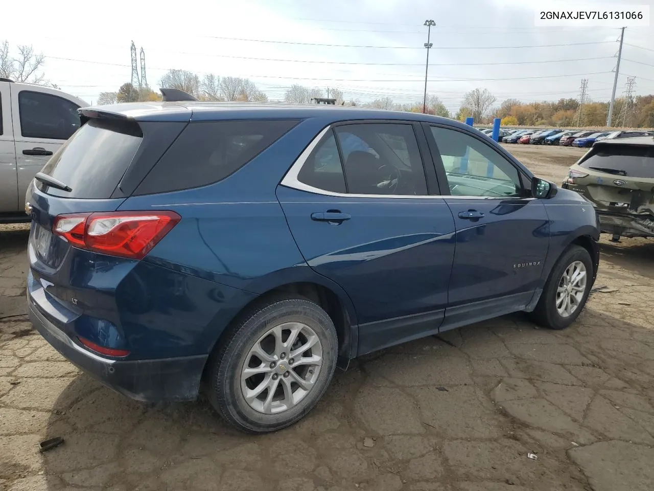 2020 Chevrolet Equinox Lt VIN: 2GNAXJEV7L6131066 Lot: 77194084