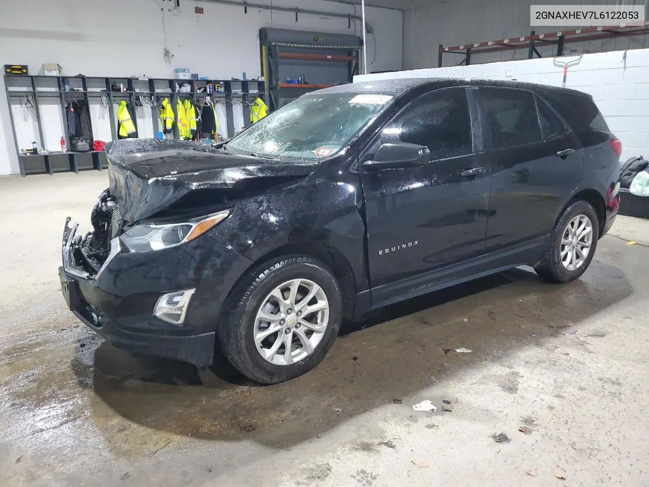 2020 Chevrolet Equinox Ls VIN: 2GNAXHEV7L6122053 Lot: 77210204