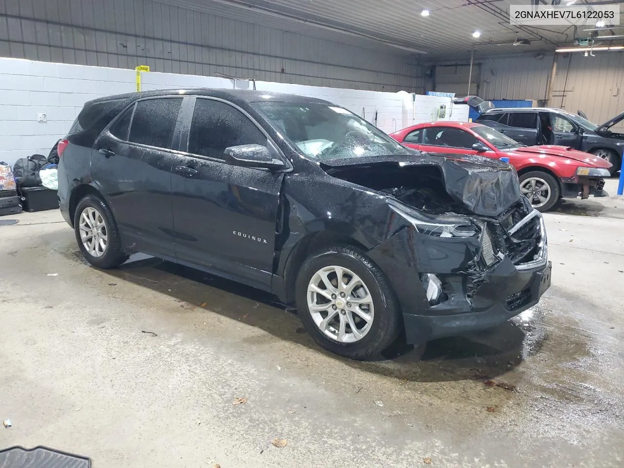 2020 Chevrolet Equinox Ls VIN: 2GNAXHEV7L6122053 Lot: 77210204