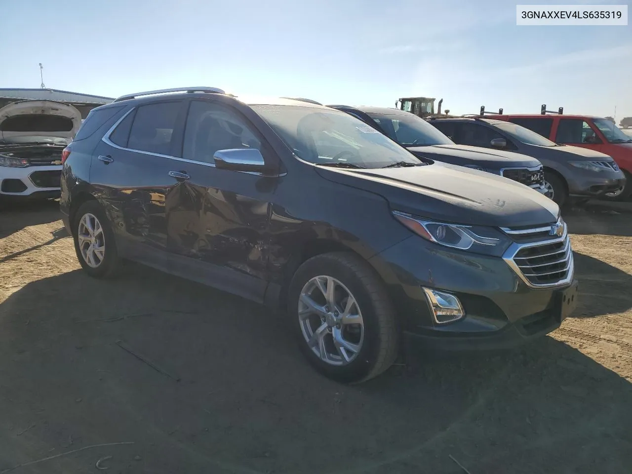 2020 Chevrolet Equinox Premier VIN: 3GNAXXEV4LS635319 Lot: 77232924