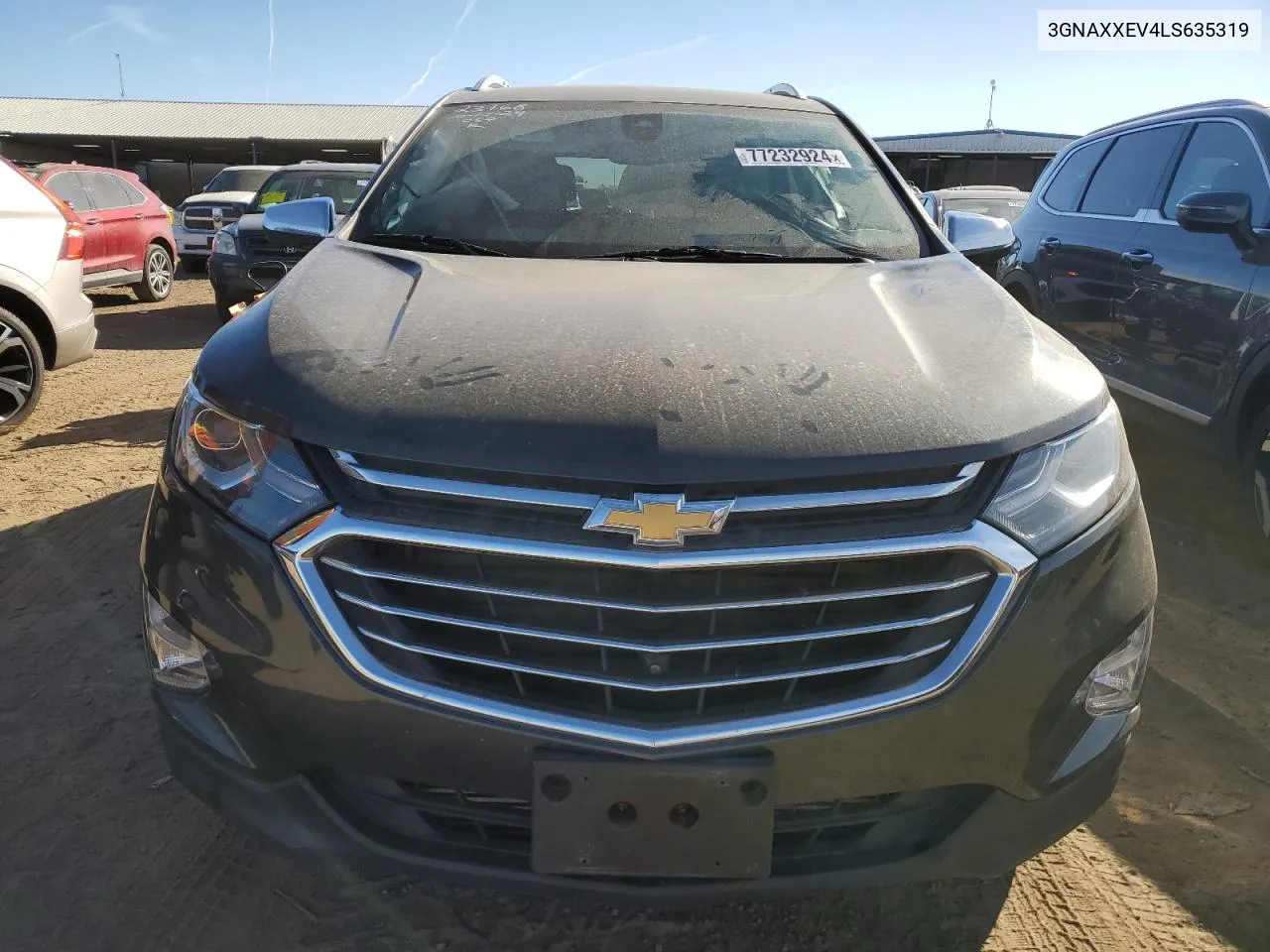 2020 Chevrolet Equinox Premier VIN: 3GNAXXEV4LS635319 Lot: 77232924