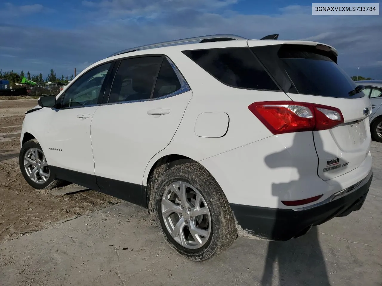 2020 Chevrolet Equinox Lt VIN: 3GNAXVEX9LS733784 Lot: 77407654