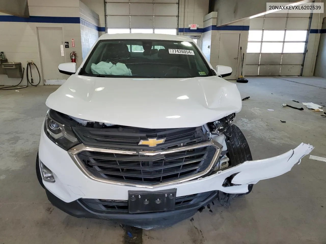 2020 Chevrolet Equinox Lt VIN: 2GNAXKEVXL6202539 Lot: 77426054