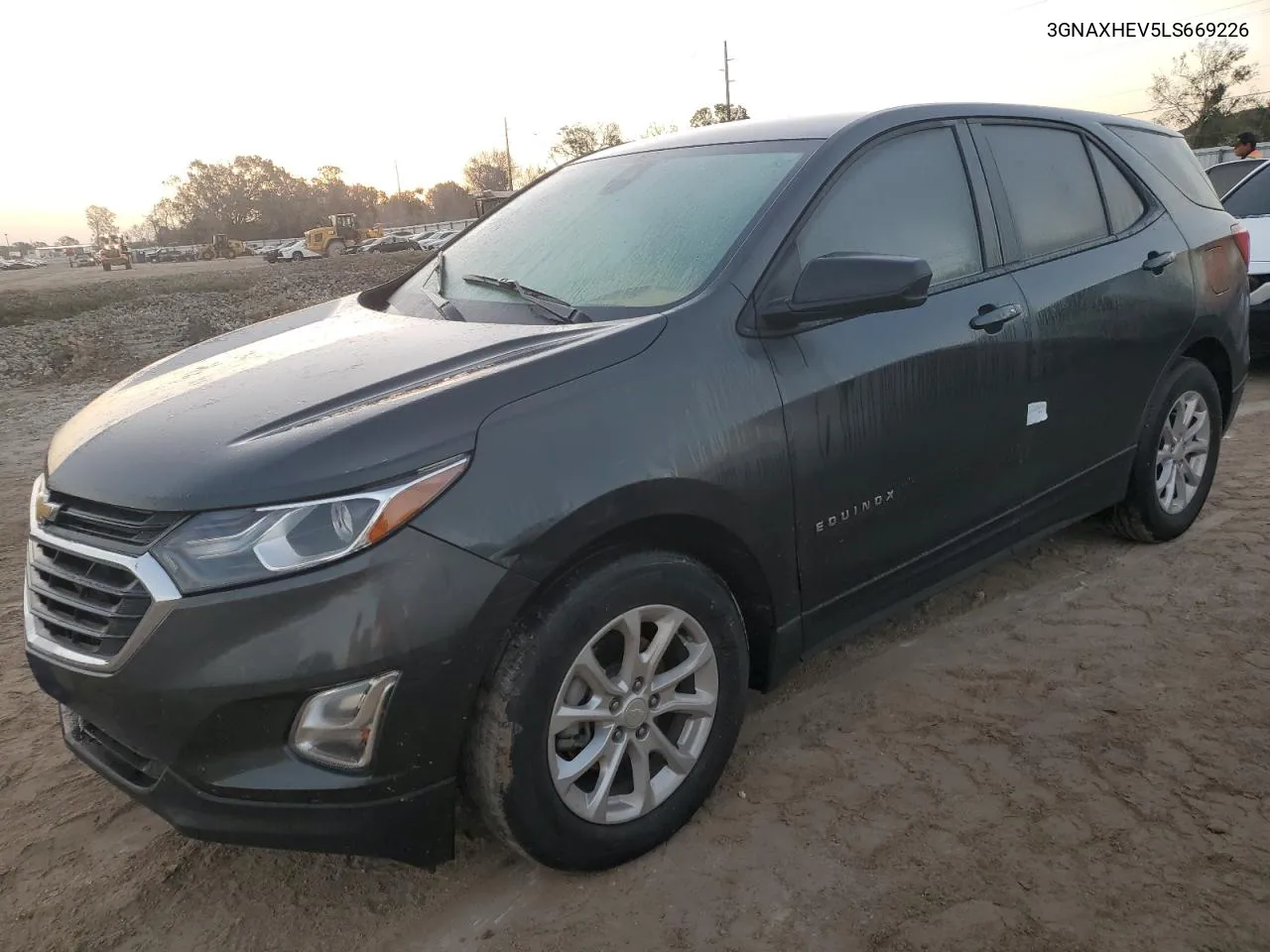 2020 Chevrolet Equinox Ls VIN: 3GNAXHEV5LS669226 Lot: 77430594