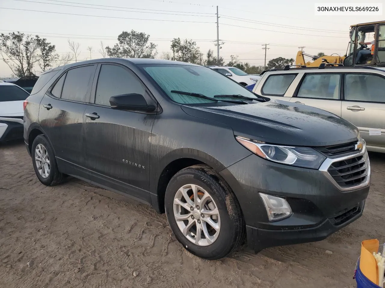 2020 Chevrolet Equinox Ls VIN: 3GNAXHEV5LS669226 Lot: 77430594