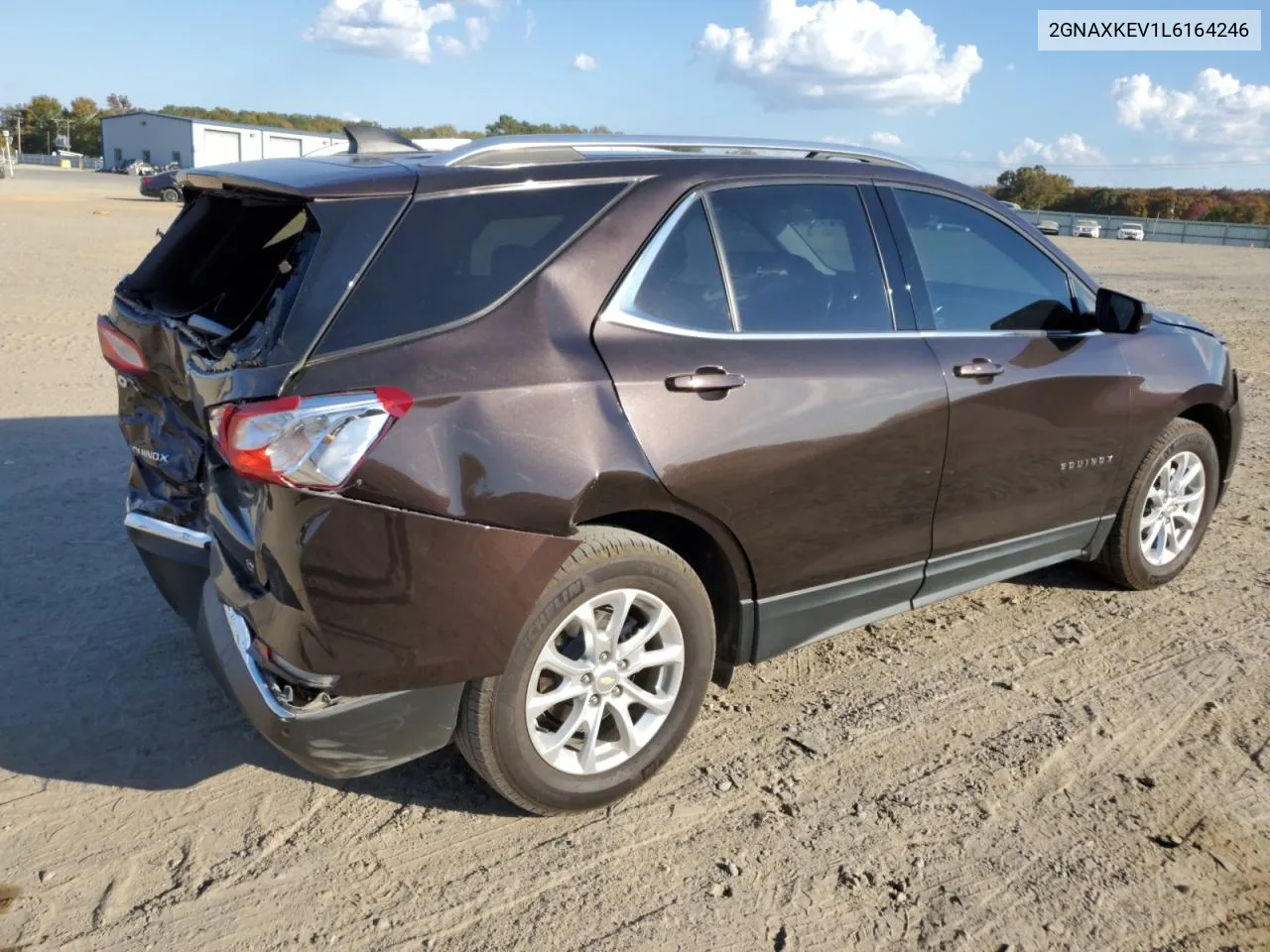 2020 Chevrolet Equinox Lt VIN: 2GNAXKEV1L6164246 Lot: 77434824