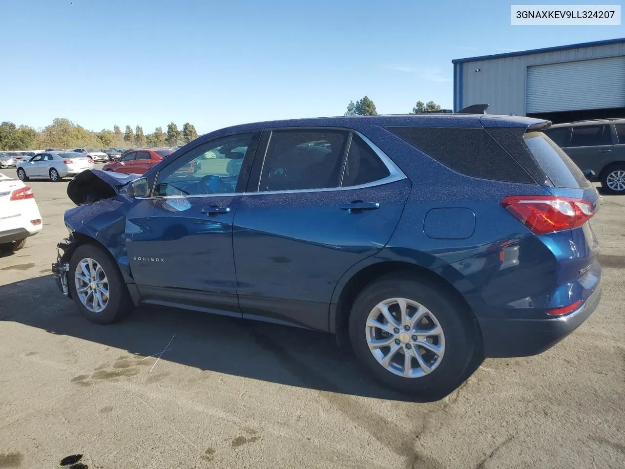 2020 Chevrolet Equinox Lt VIN: 3GNAXKEV9LL324207 Lot: 77451874