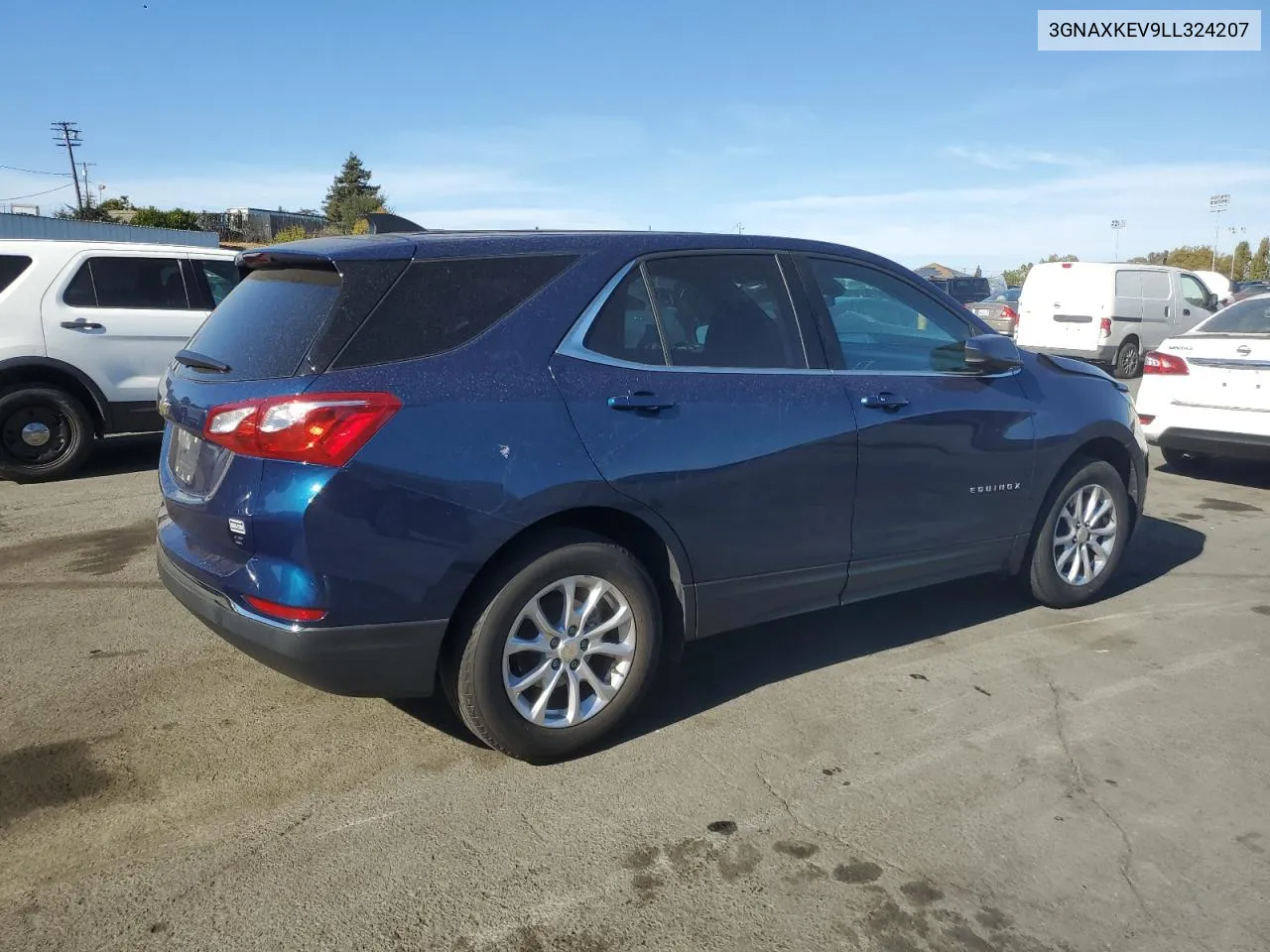 2020 Chevrolet Equinox Lt VIN: 3GNAXKEV9LL324207 Lot: 77451874