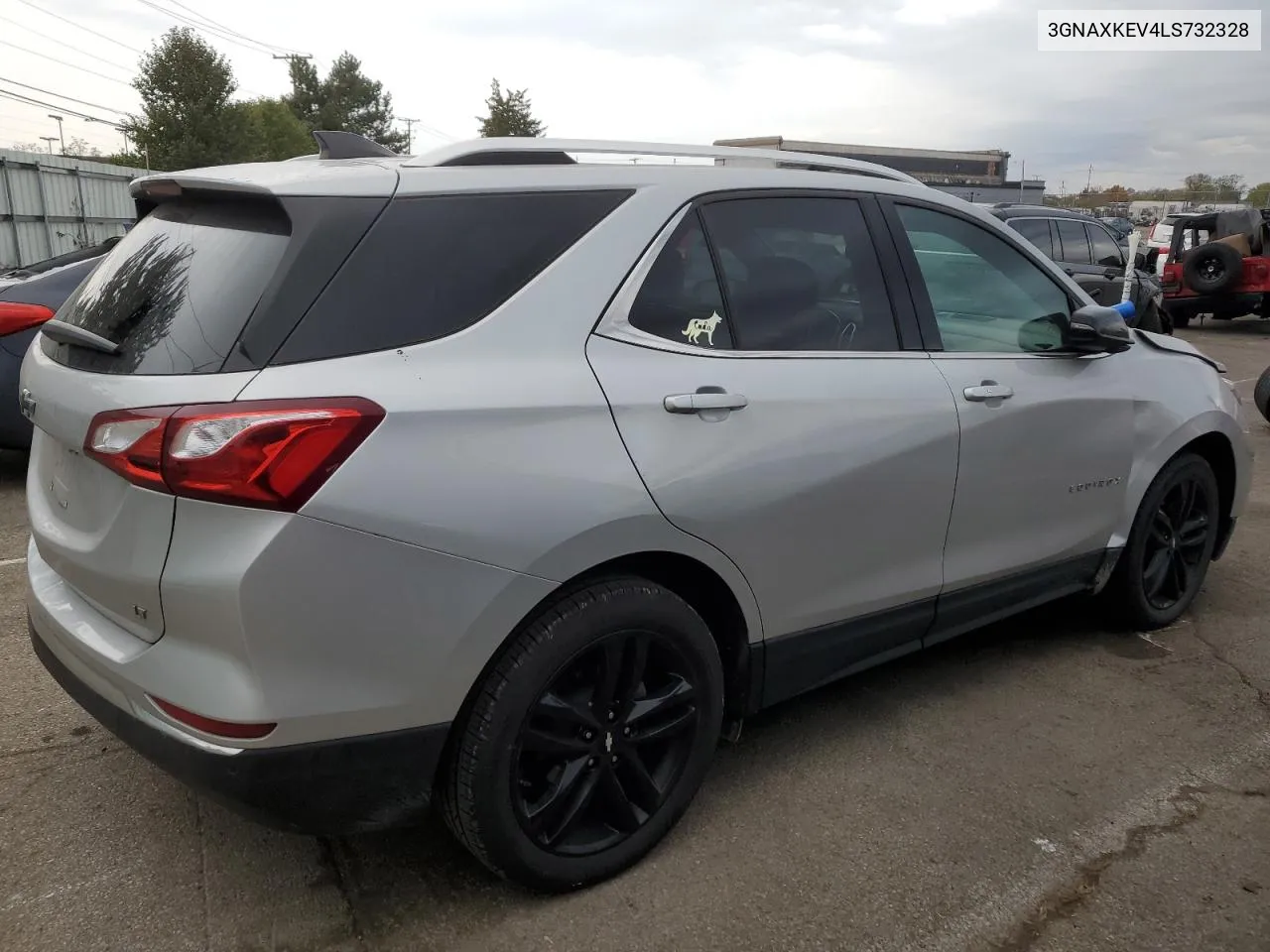 2020 Chevrolet Equinox Lt VIN: 3GNAXKEV4LS732328 Lot: 77454714