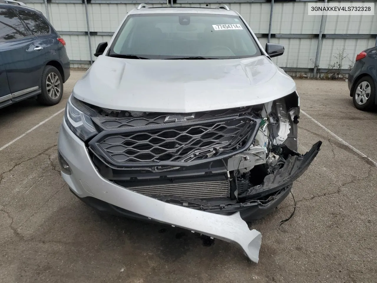 2020 Chevrolet Equinox Lt VIN: 3GNAXKEV4LS732328 Lot: 77454714