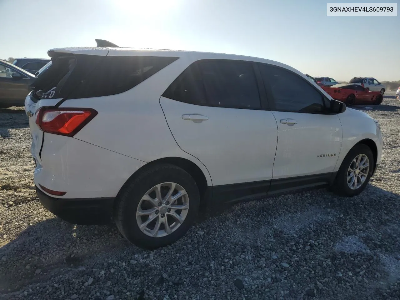 2020 Chevrolet Equinox Ls VIN: 3GNAXHEV4LS609793 Lot: 77545384