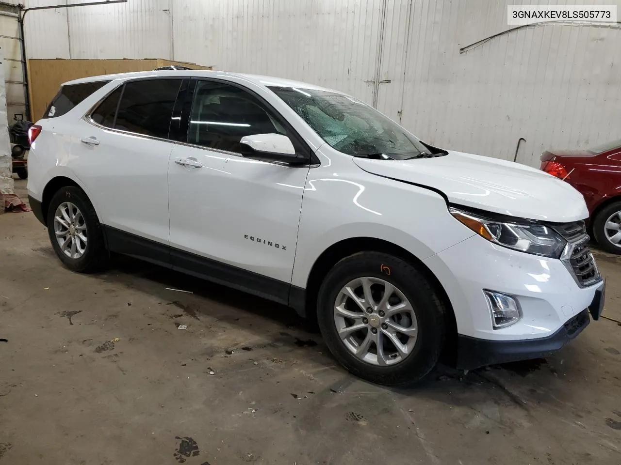 2020 Chevrolet Equinox Lt VIN: 3GNAXKEV8LS505773 Lot: 77559684