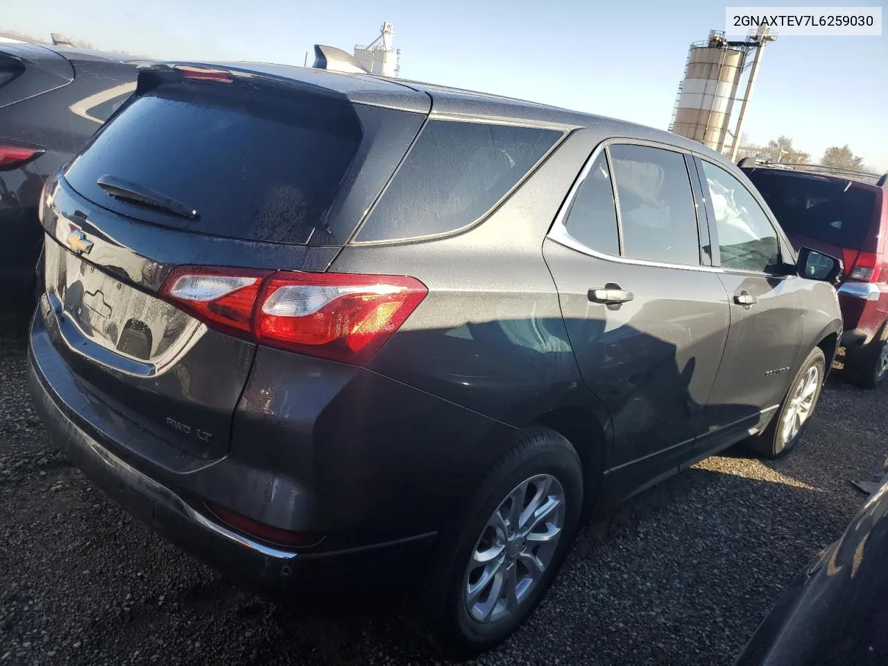 2020 Chevrolet Equinox Lt VIN: 2GNAXTEV7L6259030 Lot: 77606714