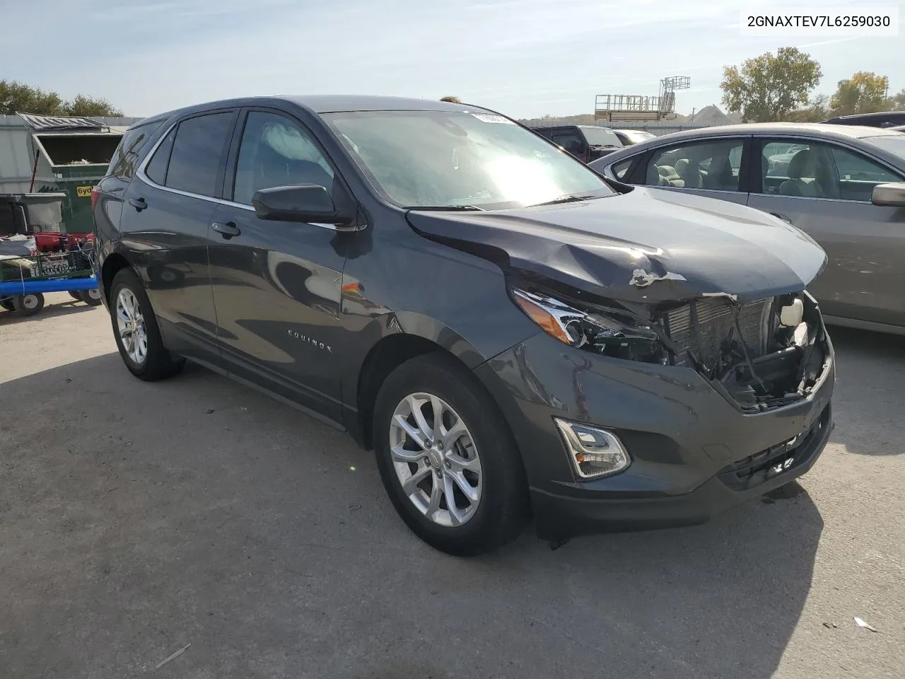 2020 Chevrolet Equinox Lt VIN: 2GNAXTEV7L6259030 Lot: 77606714