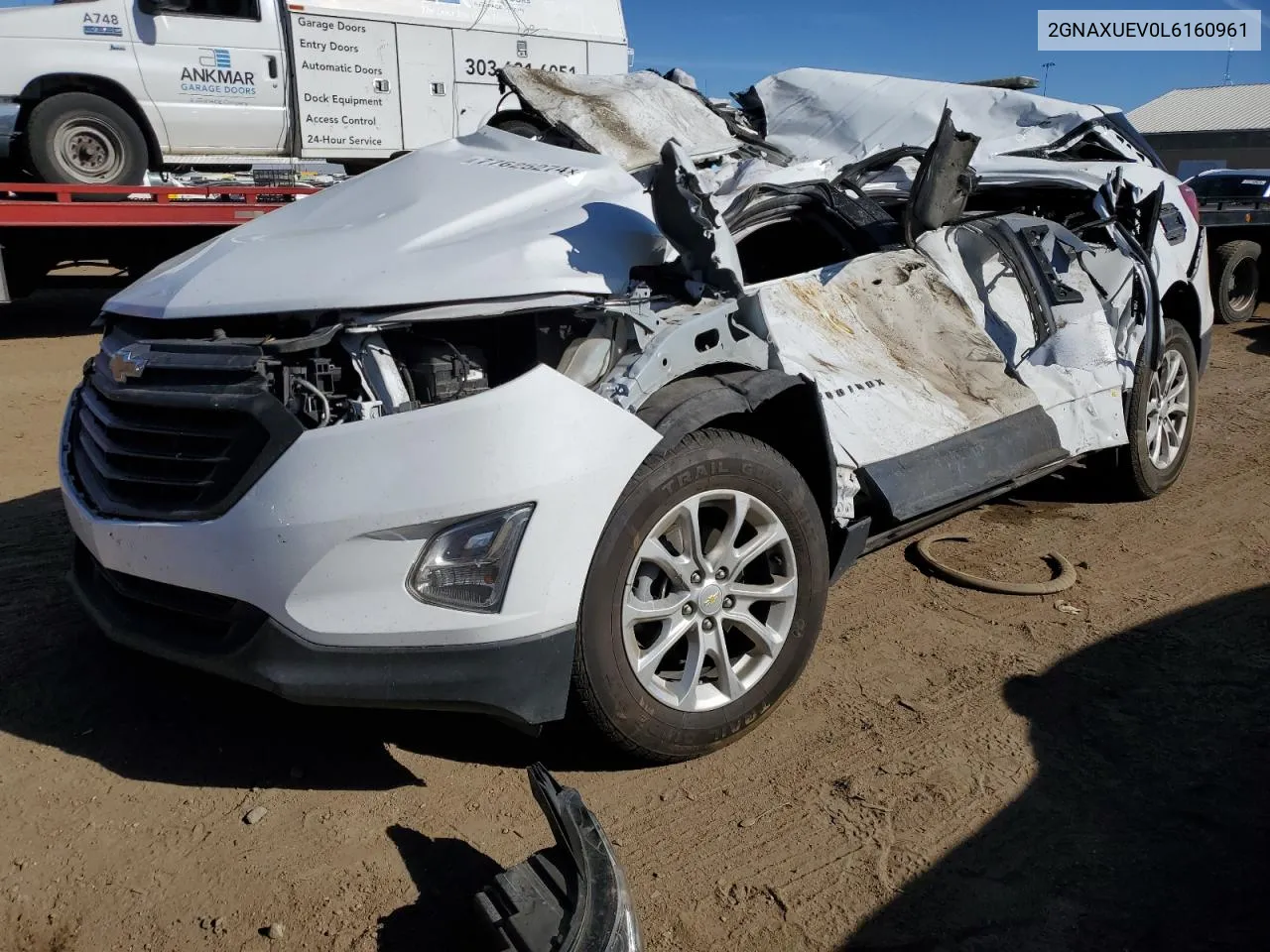 2020 Chevrolet Equinox Lt VIN: 2GNAXUEV0L6160961 Lot: 77625274