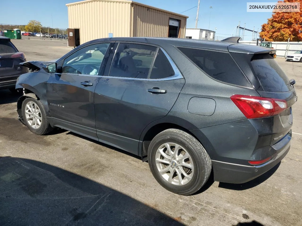 2020 Chevrolet Equinox Lt VIN: 2GNAXUEV2L6205768 Lot: 77633474