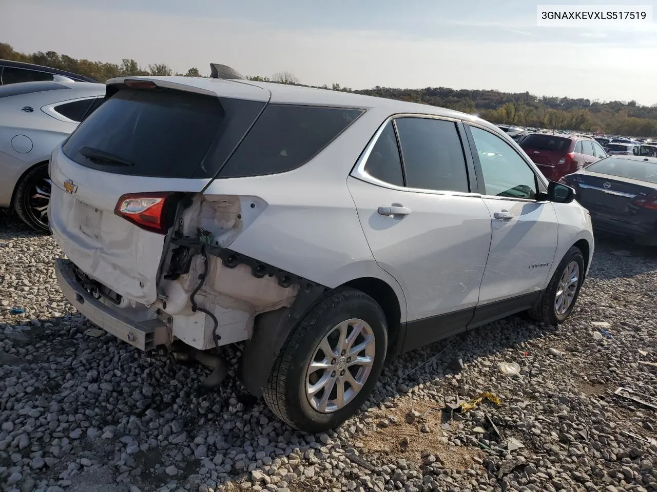 2020 Chevrolet Equinox Lt VIN: 3GNAXKEVXLS517519 Lot: 77646704