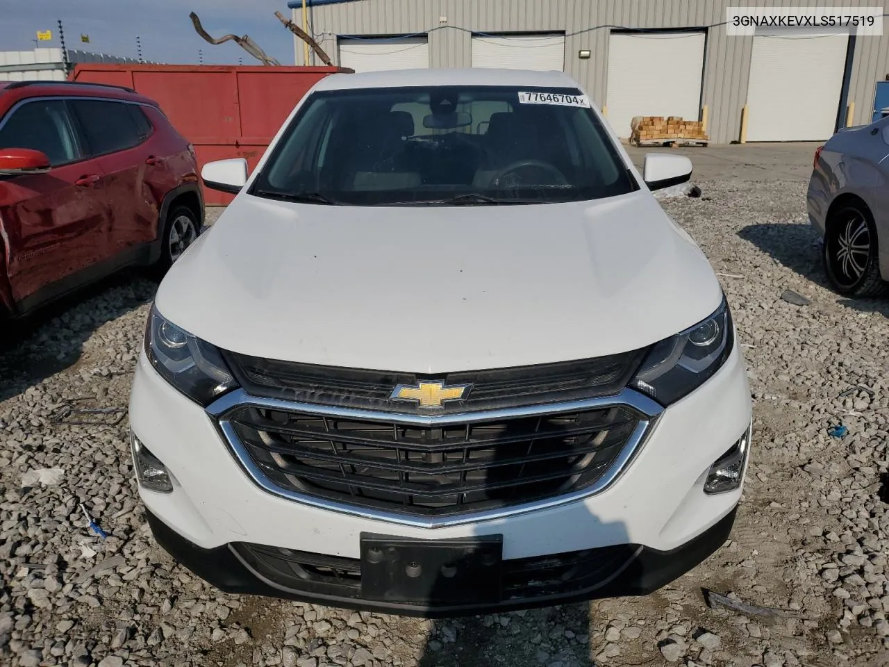 2020 Chevrolet Equinox Lt VIN: 3GNAXKEVXLS517519 Lot: 77646704