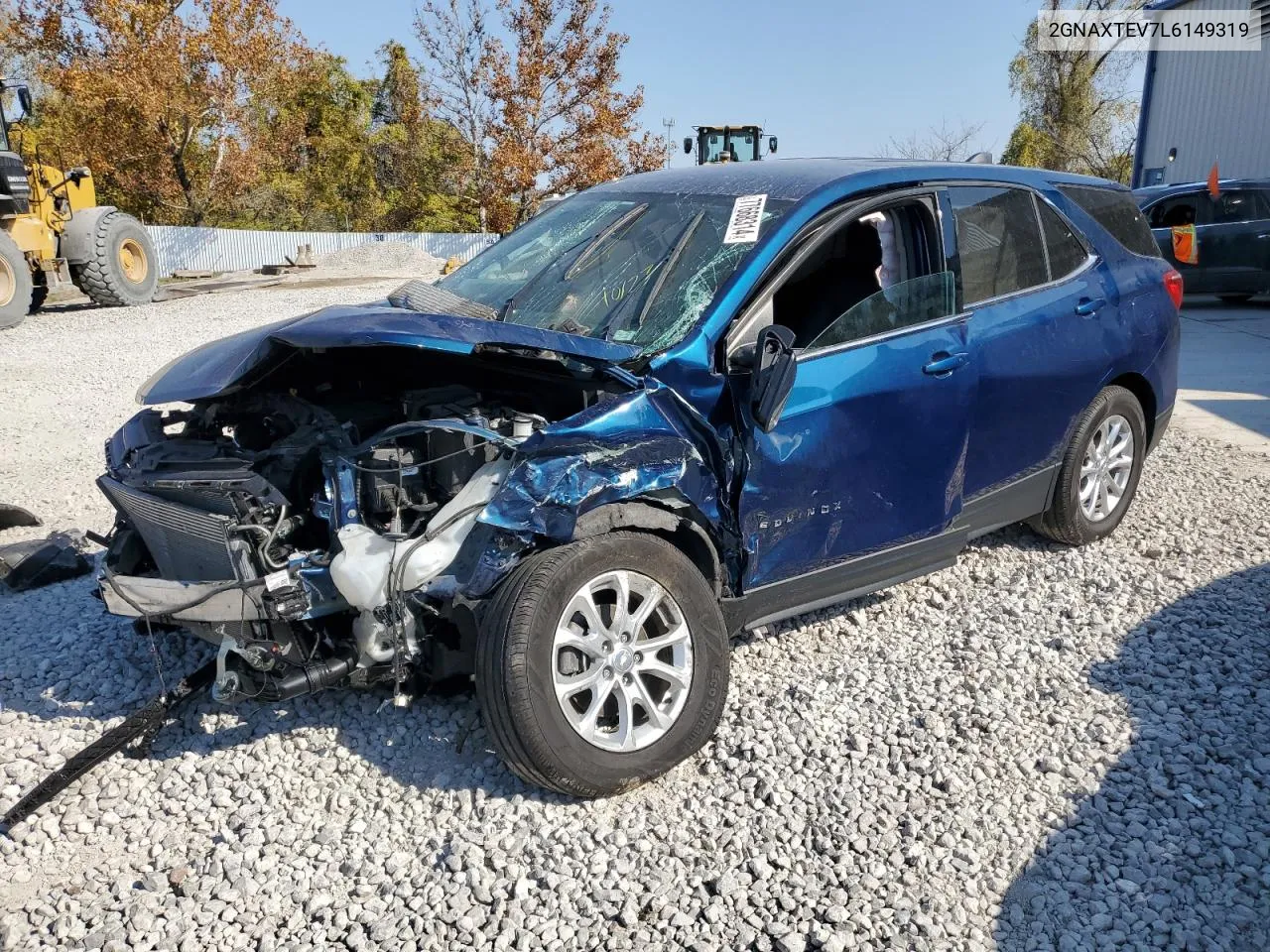 2020 Chevrolet Equinox Lt VIN: 2GNAXTEV7L6149319 Lot: 77668314