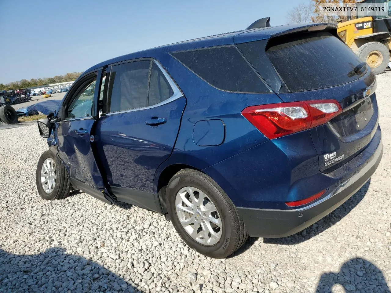 2020 Chevrolet Equinox Lt VIN: 2GNAXTEV7L6149319 Lot: 77668314