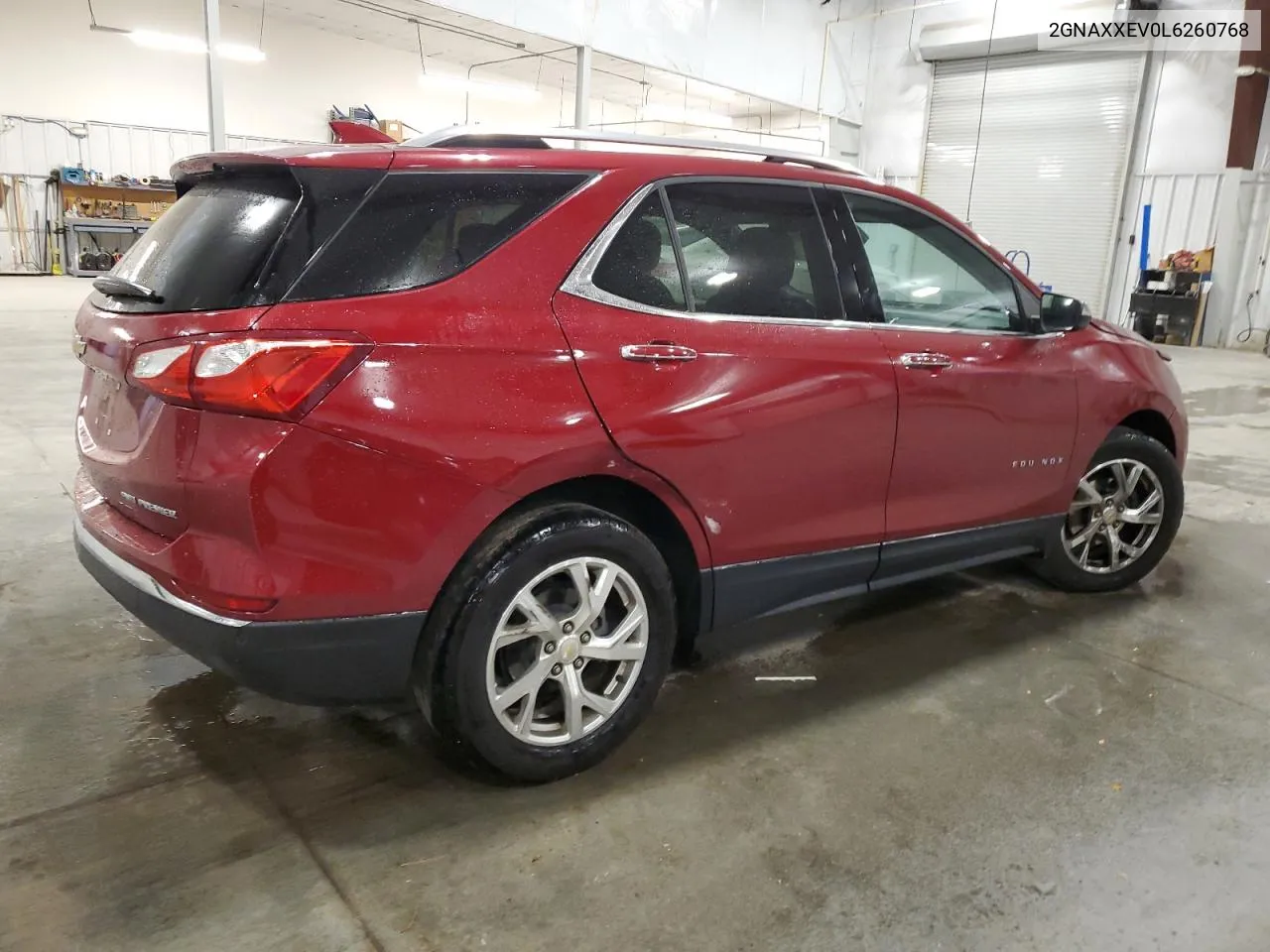 2020 Chevrolet Equinox Premier VIN: 2GNAXXEV0L6260768 Lot: 77698284