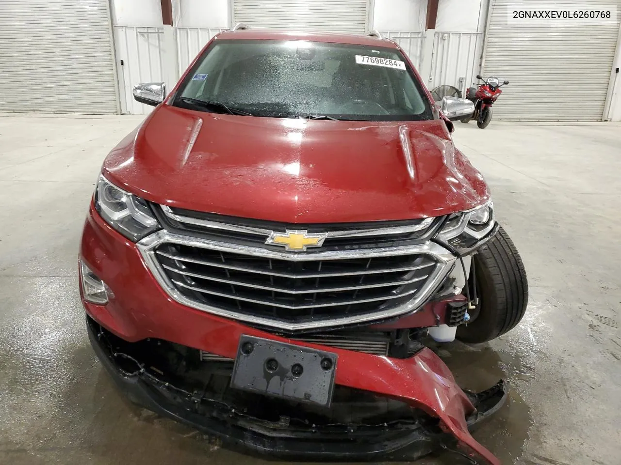 2020 Chevrolet Equinox Premier VIN: 2GNAXXEV0L6260768 Lot: 77698284