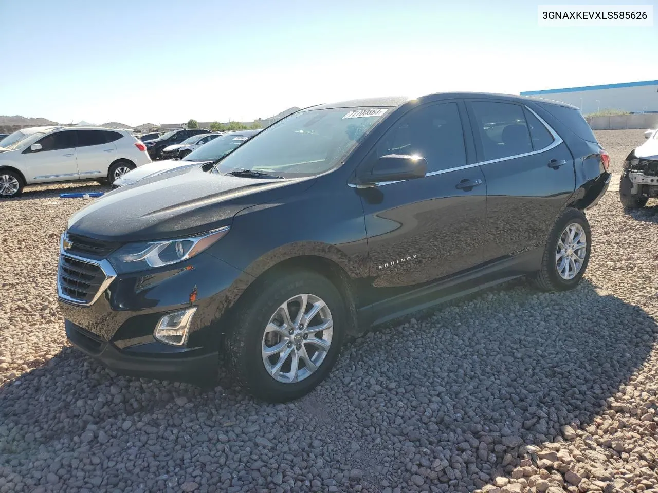 2020 Chevrolet Equinox Lt VIN: 3GNAXKEVXLS585626 Lot: 77700864