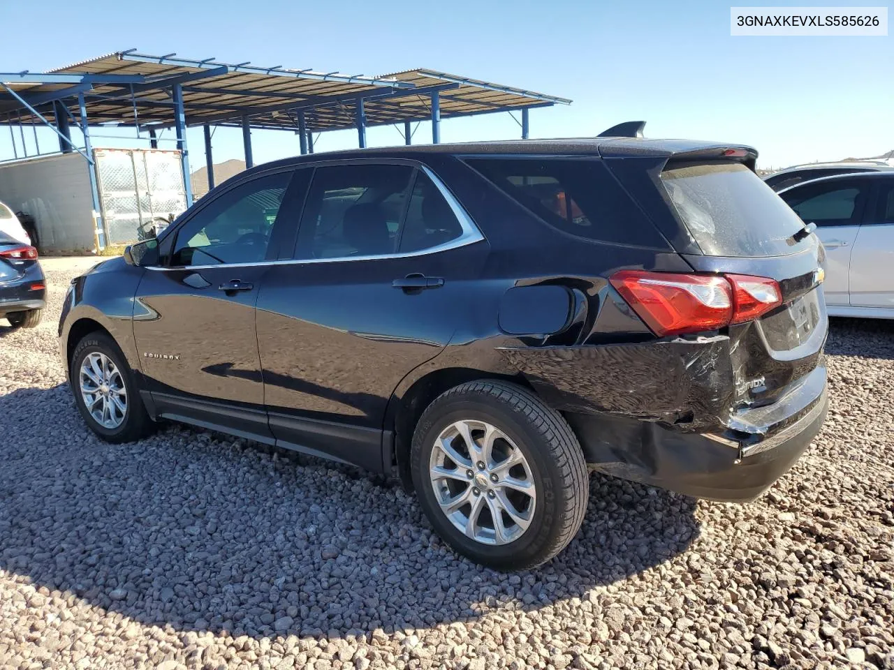 2020 Chevrolet Equinox Lt VIN: 3GNAXKEVXLS585626 Lot: 77700864