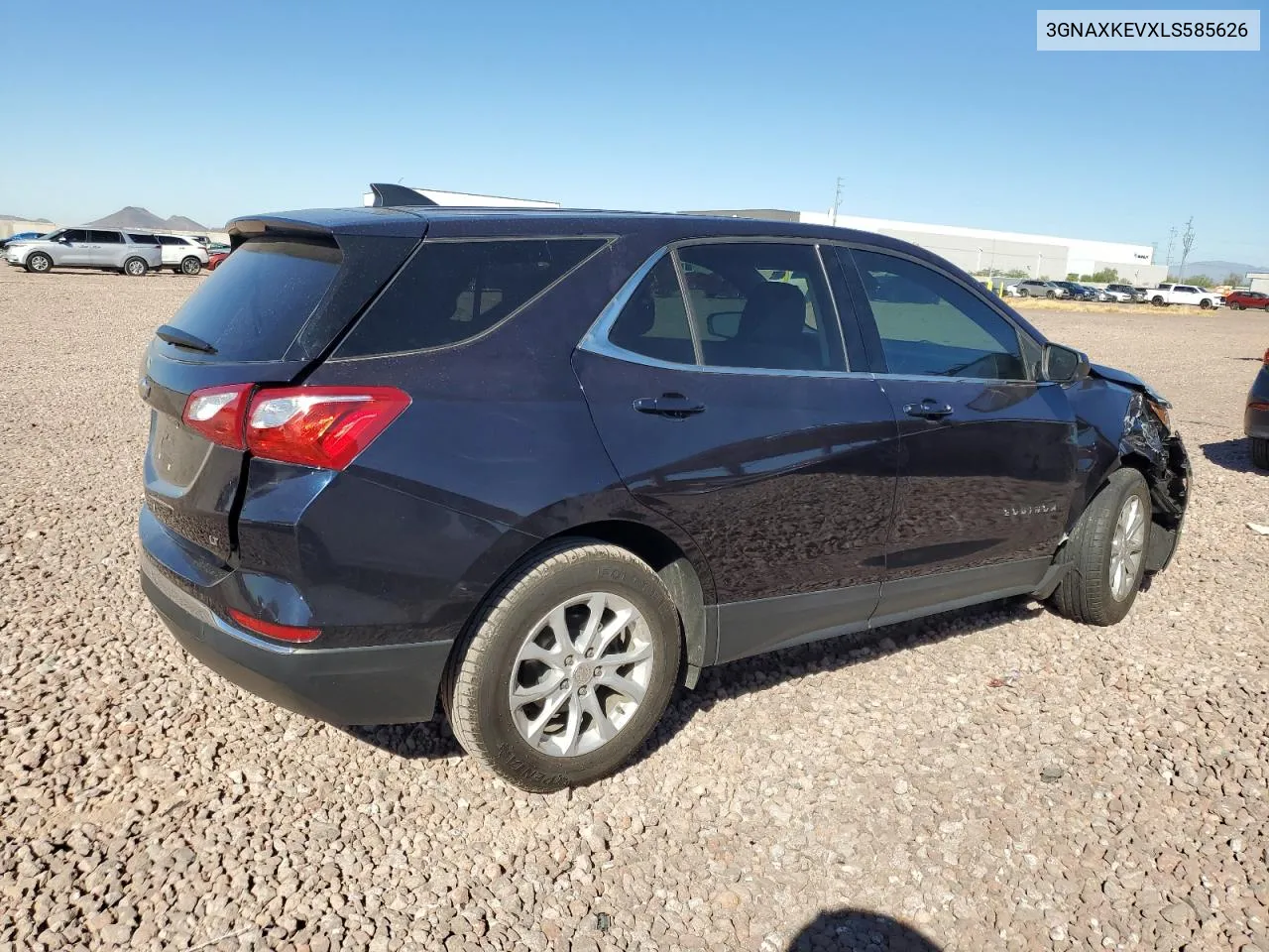 2020 Chevrolet Equinox Lt VIN: 3GNAXKEVXLS585626 Lot: 77700864