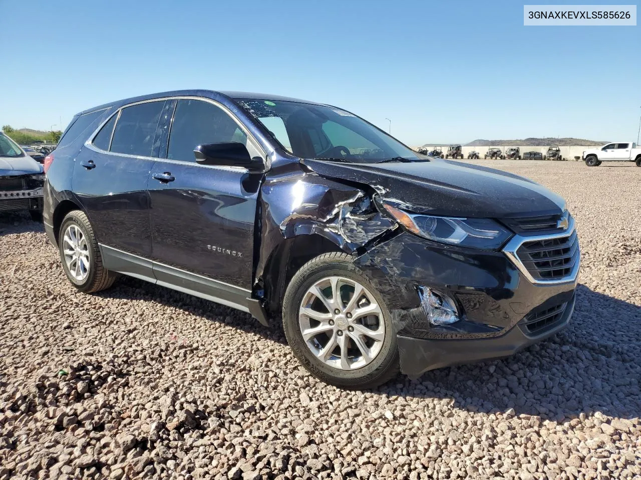 2020 Chevrolet Equinox Lt VIN: 3GNAXKEVXLS585626 Lot: 77700864