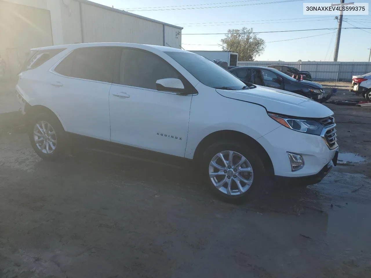 2020 Chevrolet Equinox Lt VIN: 3GNAXKEV4LS599375 Lot: 77799064