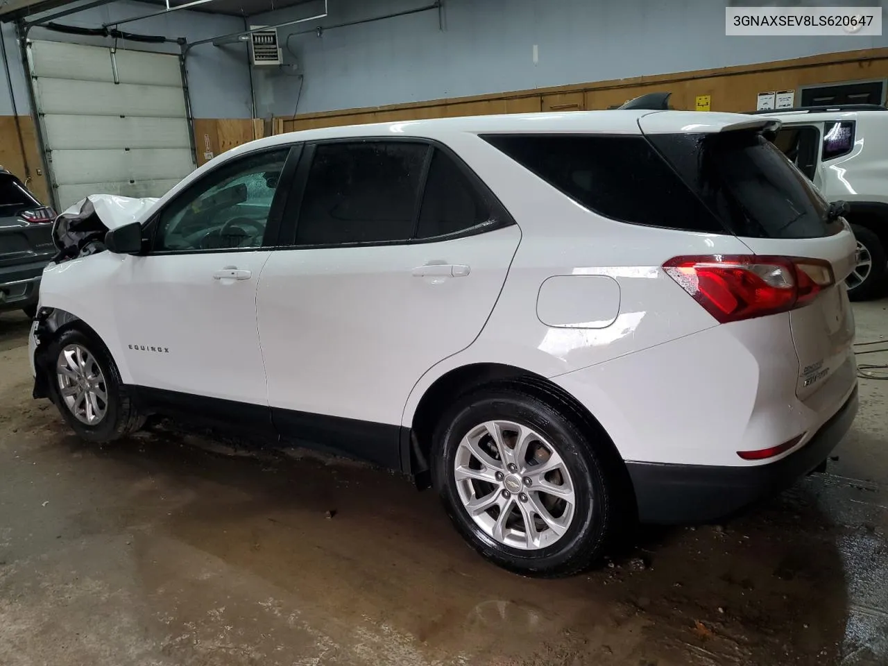 2020 Chevrolet Equinox Ls VIN: 3GNAXSEV8LS620647 Lot: 77805574