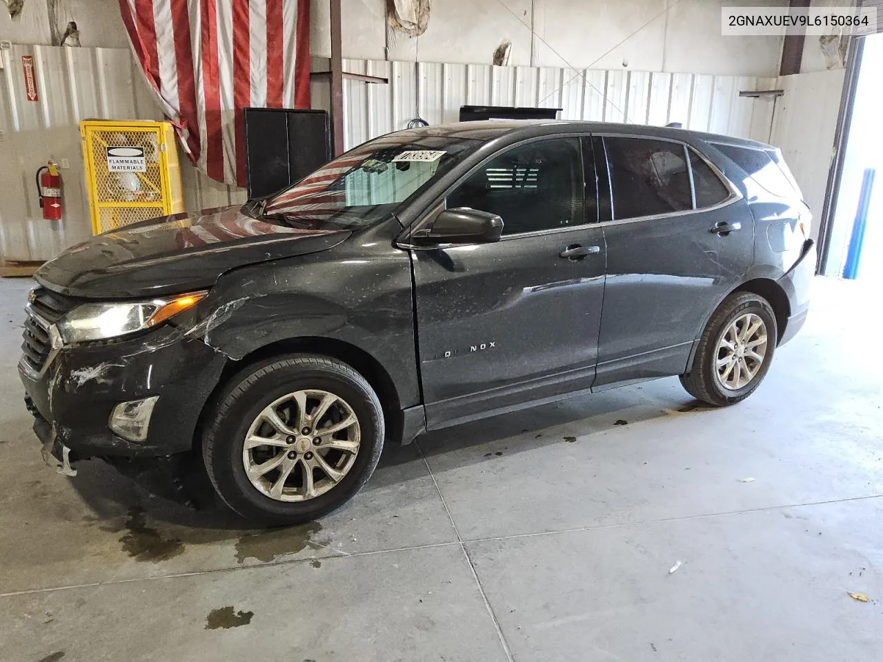 2020 Chevrolet Equinox Lt VIN: 2GNAXUEV9L6150364 Lot: 77836964