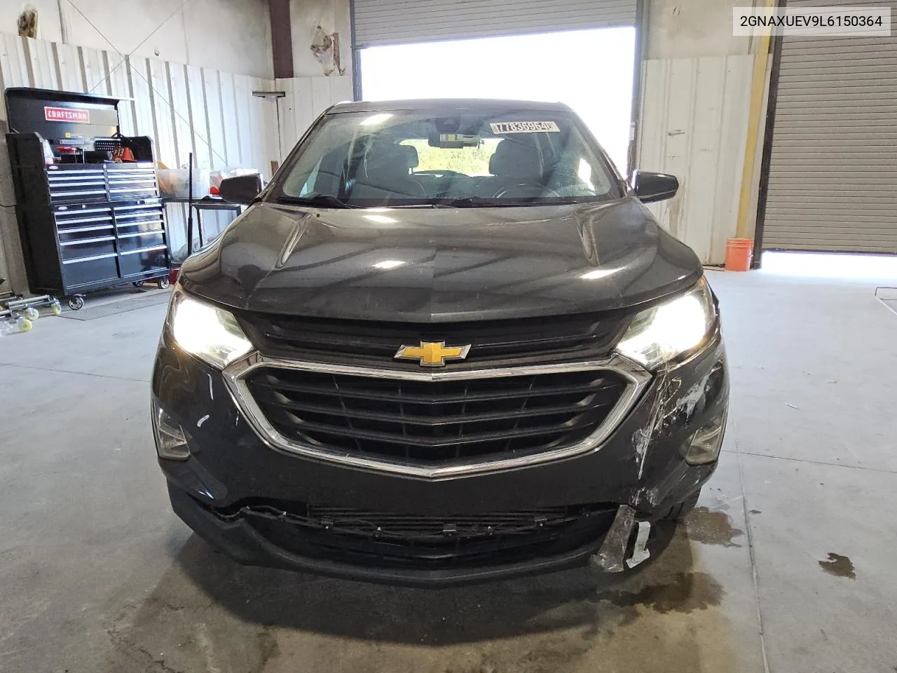 2020 Chevrolet Equinox Lt VIN: 2GNAXUEV9L6150364 Lot: 77836964