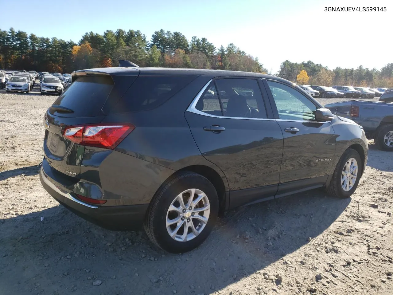 2020 Chevrolet Equinox Lt VIN: 3GNAXUEV4LS599145 Lot: 77844164