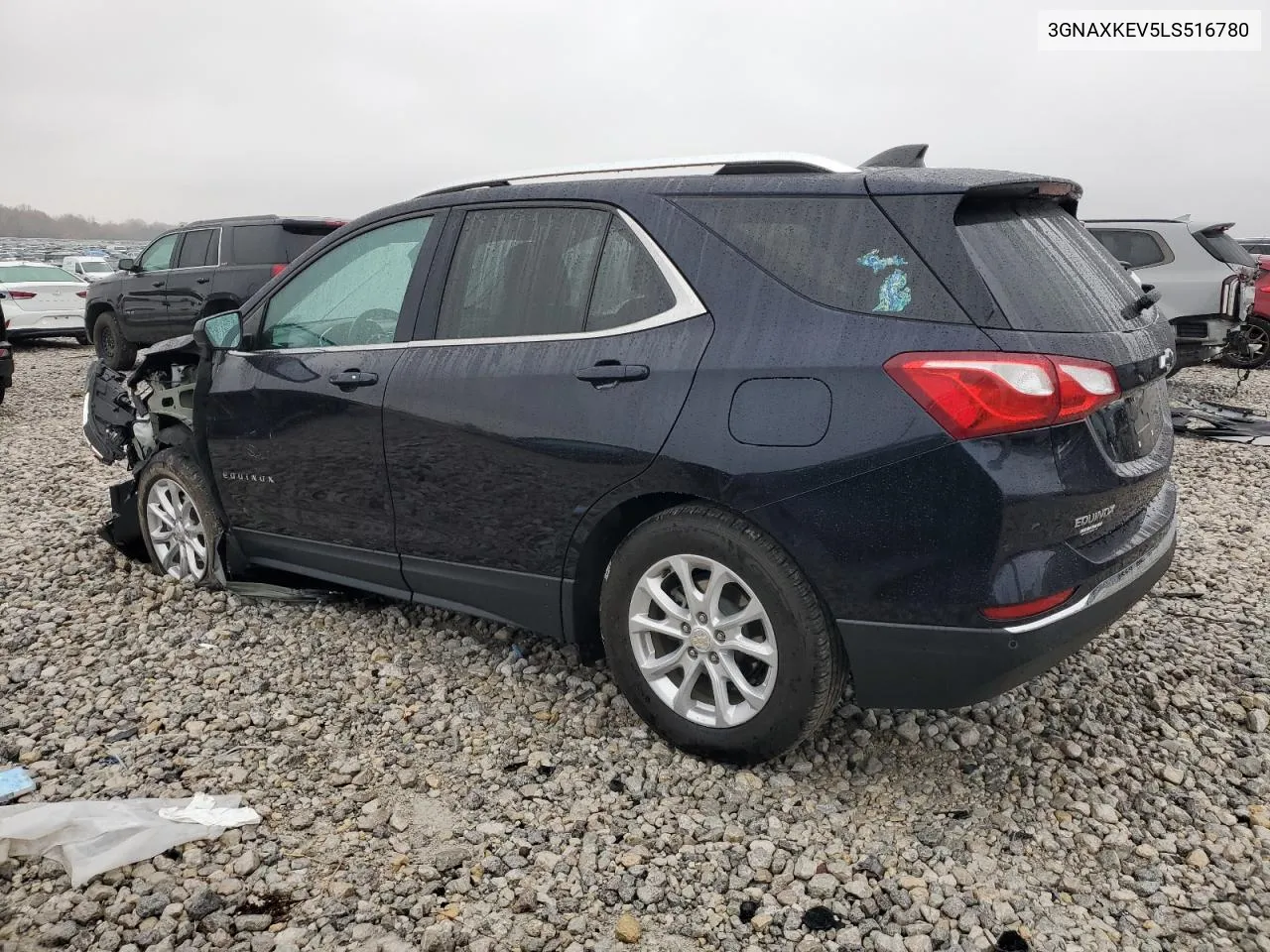 2020 Chevrolet Equinox Lt VIN: 3GNAXKEV5LS516780 Lot: 77845254