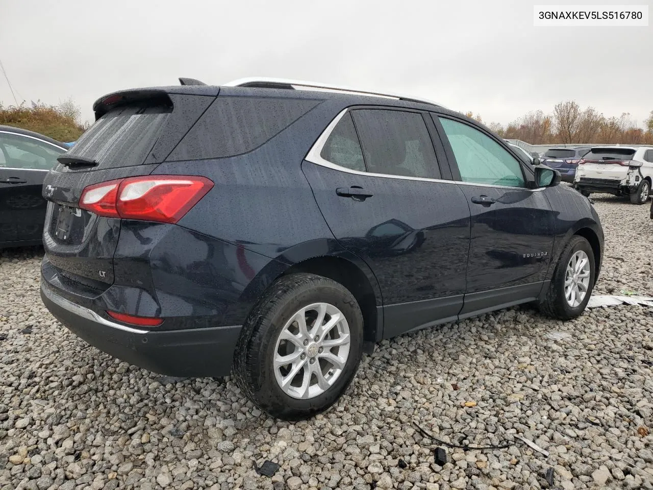 2020 Chevrolet Equinox Lt VIN: 3GNAXKEV5LS516780 Lot: 77845254