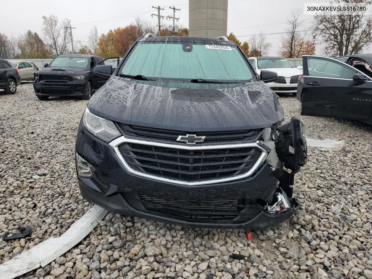 2020 Chevrolet Equinox Lt VIN: 3GNAXKEV5LS516780 Lot: 77845254