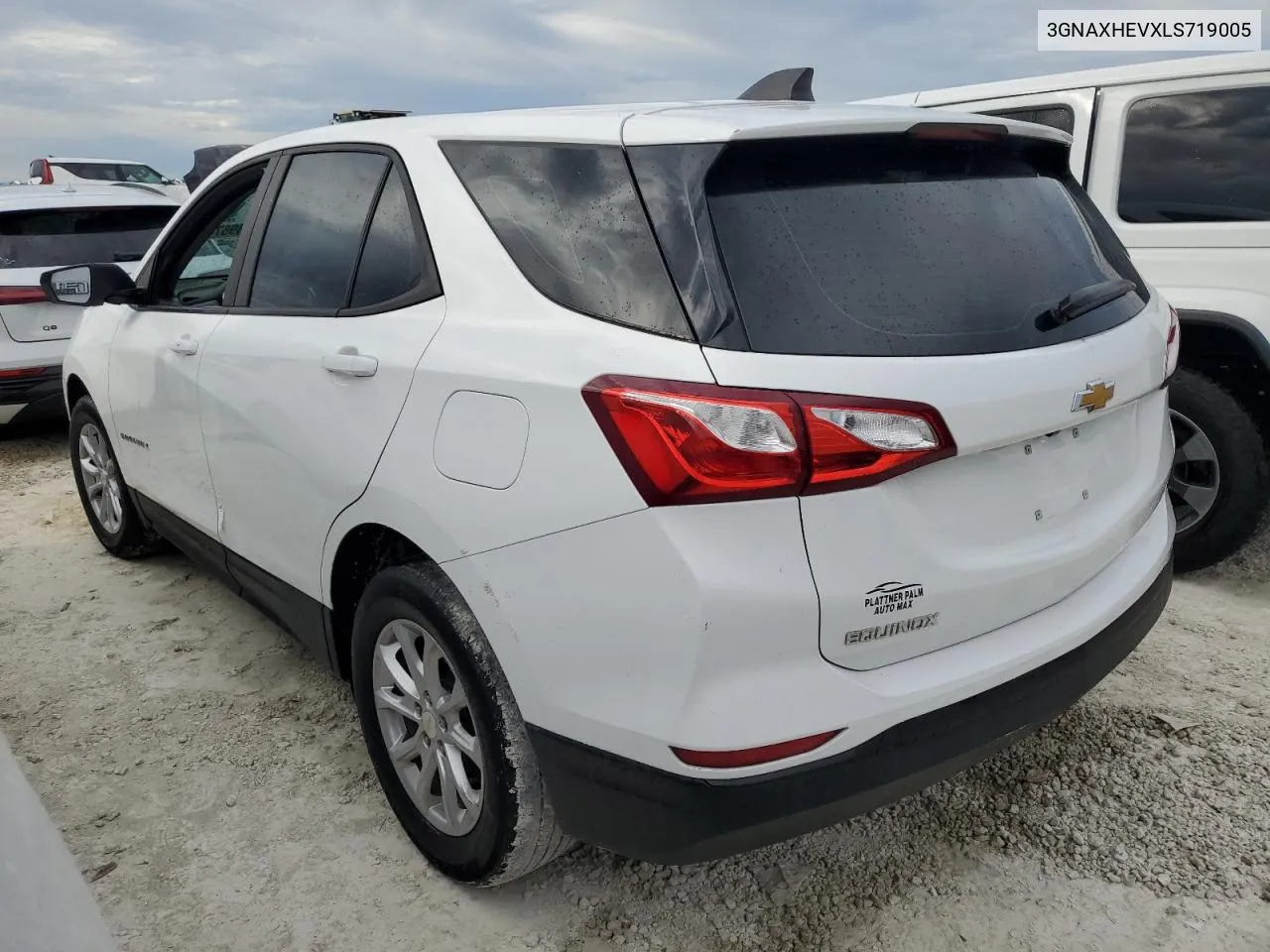 2020 Chevrolet Equinox Ls VIN: 3GNAXHEVXLS719005 Lot: 77896744