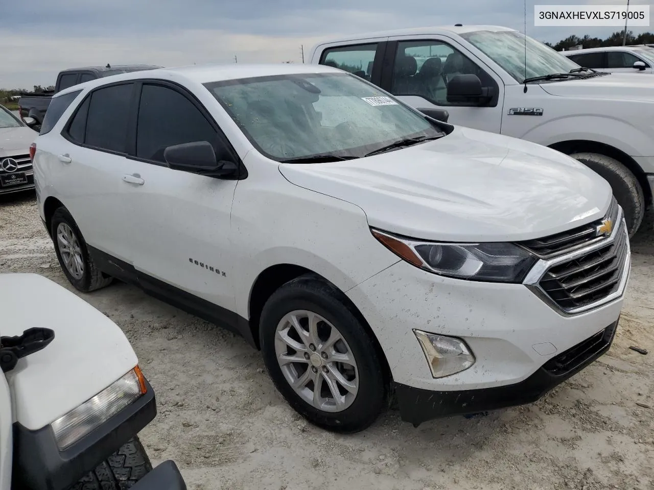 2020 Chevrolet Equinox Ls VIN: 3GNAXHEVXLS719005 Lot: 77896744