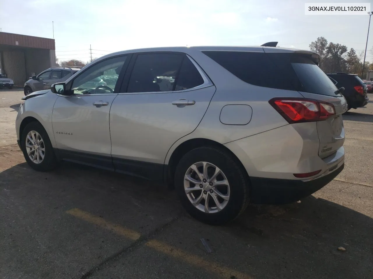 2020 Chevrolet Equinox Lt VIN: 3GNAXJEV0LL102021 Lot: 77995044