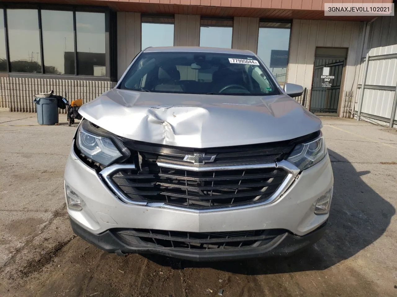 2020 Chevrolet Equinox Lt VIN: 3GNAXJEV0LL102021 Lot: 77995044