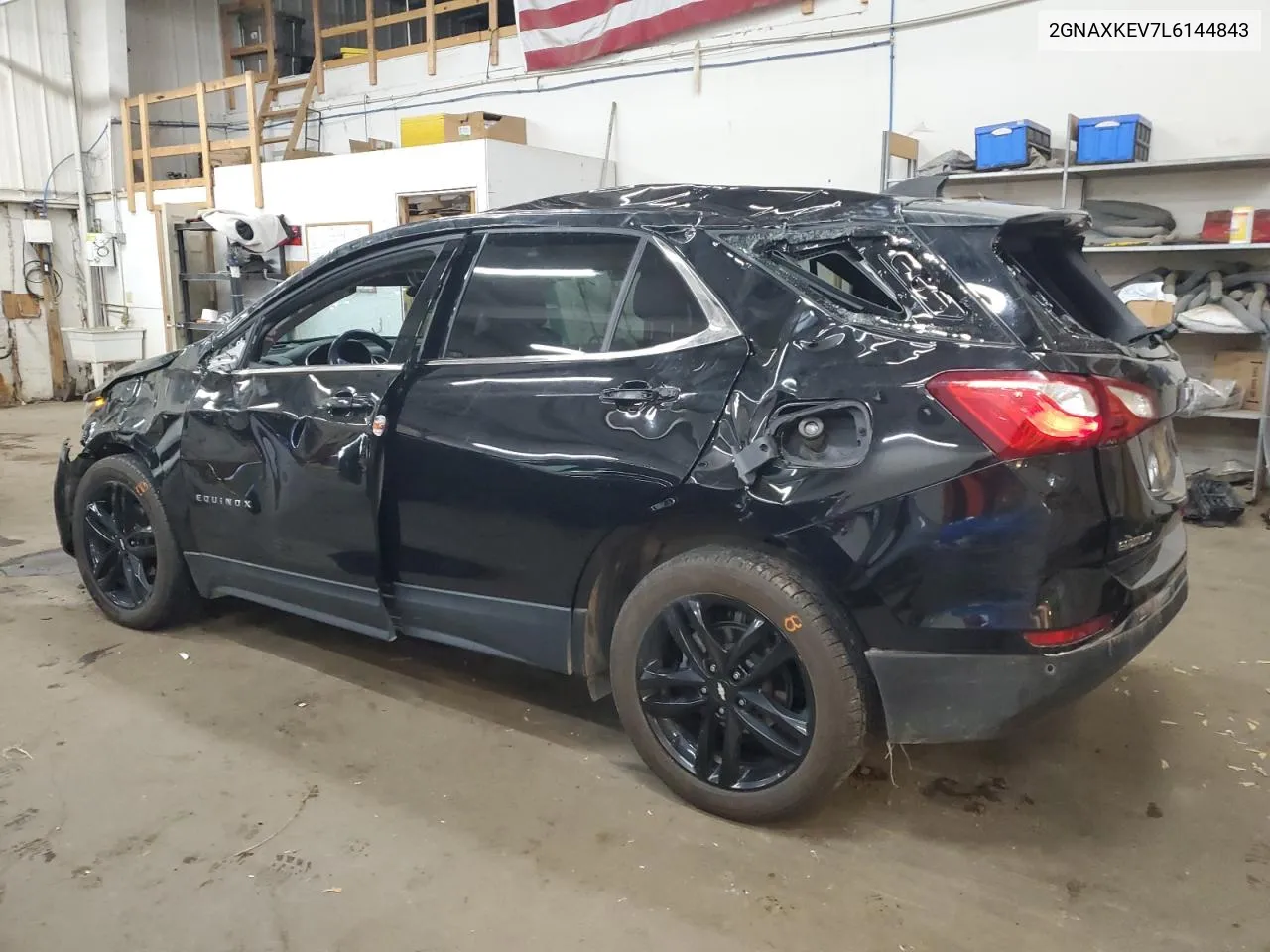 2020 Chevrolet Equinox Lt VIN: 2GNAXKEV7L6144843 Lot: 78020484