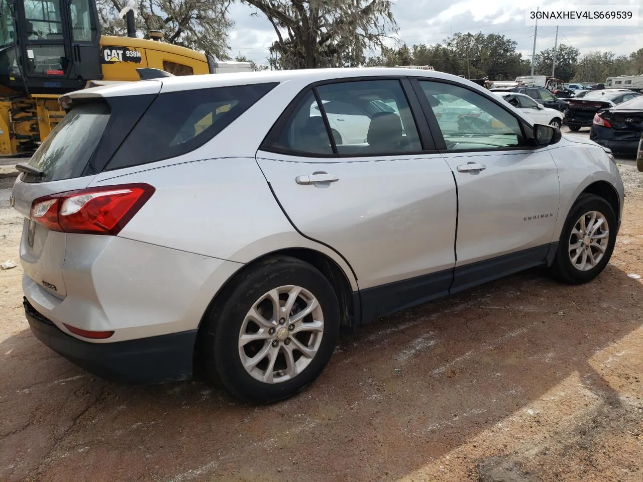 2020 Chevrolet Equinox Ls VIN: 3GNAXHEV4LS669539 Lot: 78025114