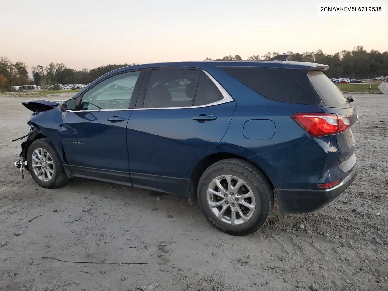 2020 Chevrolet Equinox Lt VIN: 2GNAXKEV5L6219538 Lot: 78031334